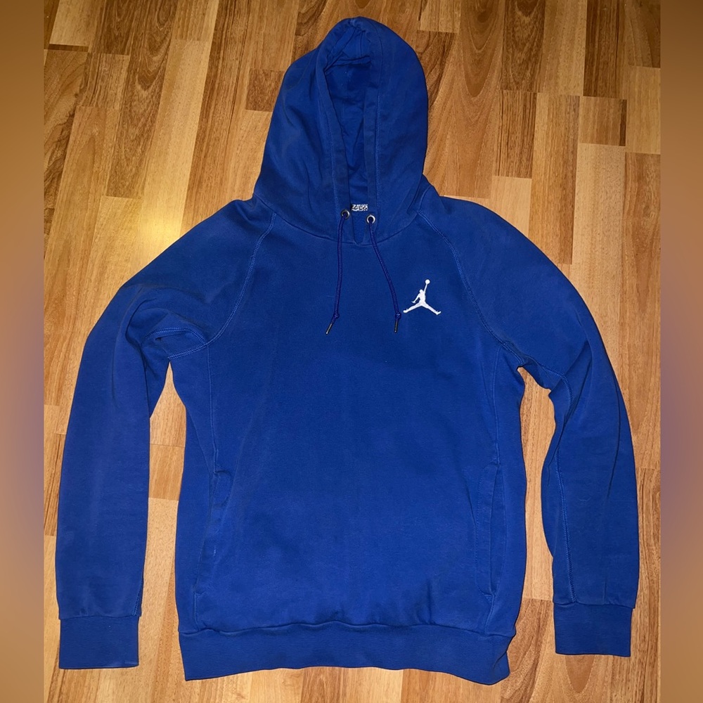 Blue Jordan Hoodie. Men's small.